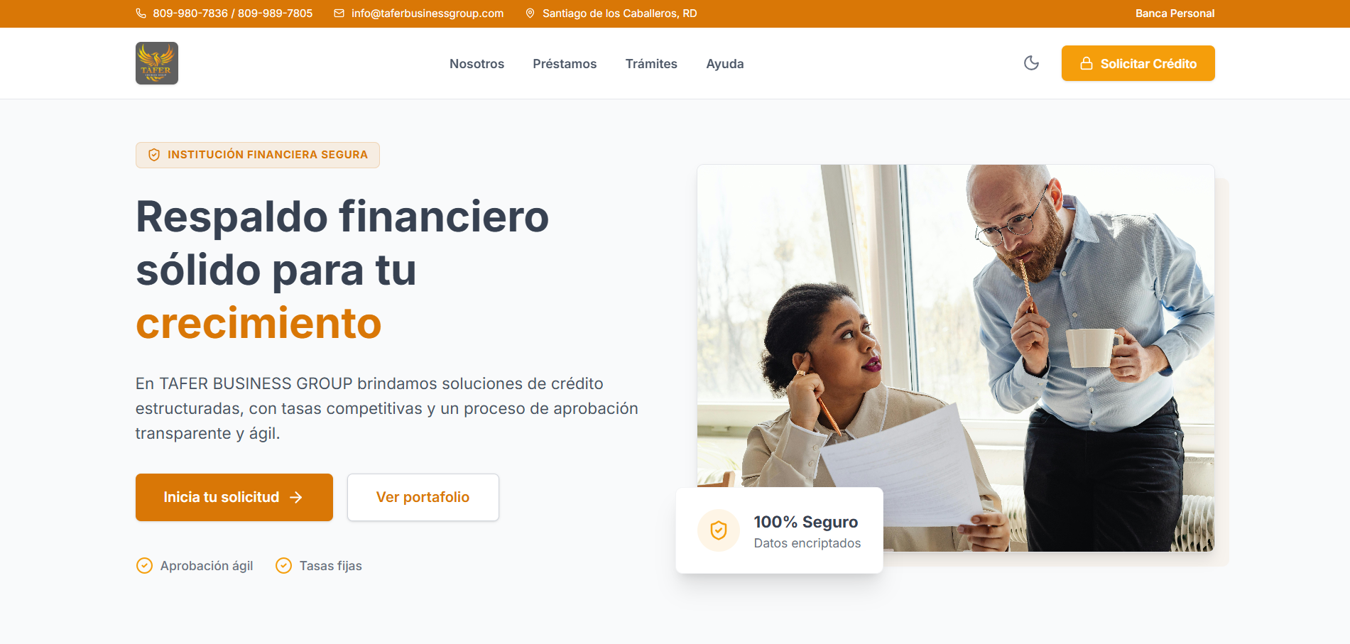 TAFER BUSINESS GROUP WEBSITE