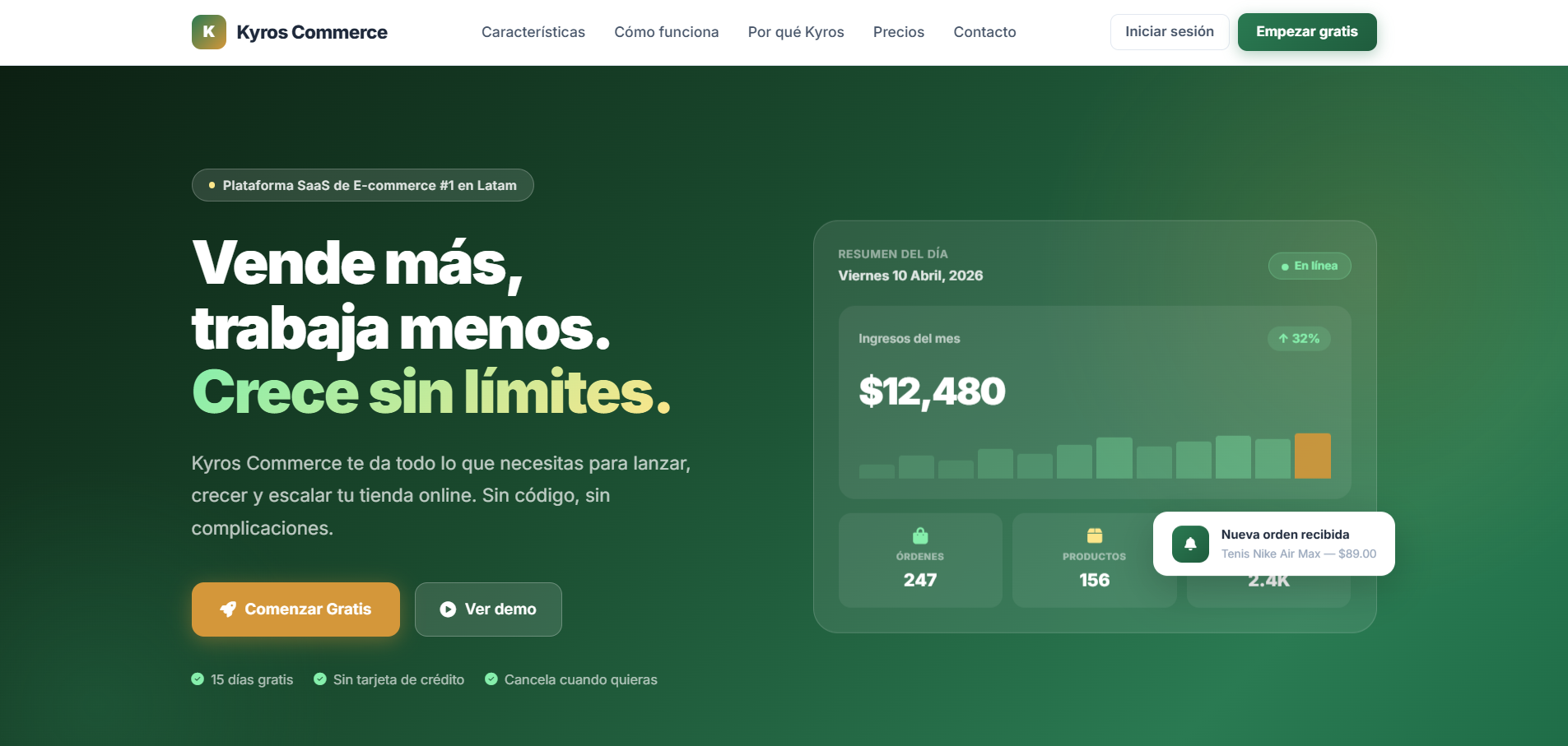 KYROS COMMERCE